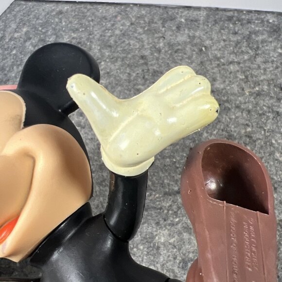 Vtg Walt Disney MICKEY MOUSE Figure Doll Toy DAKIN Hong Kong Collectible - Picture 15 of 16